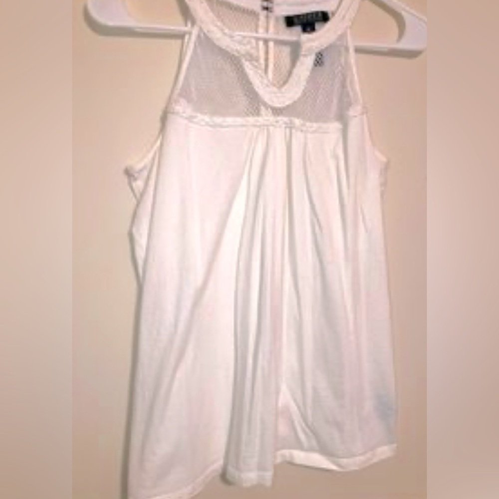 Lauren Ralph Lauren women white lace top